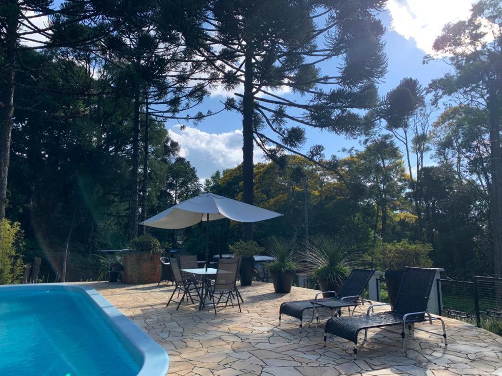 Casa De Campo Em Gramado Esterno foto